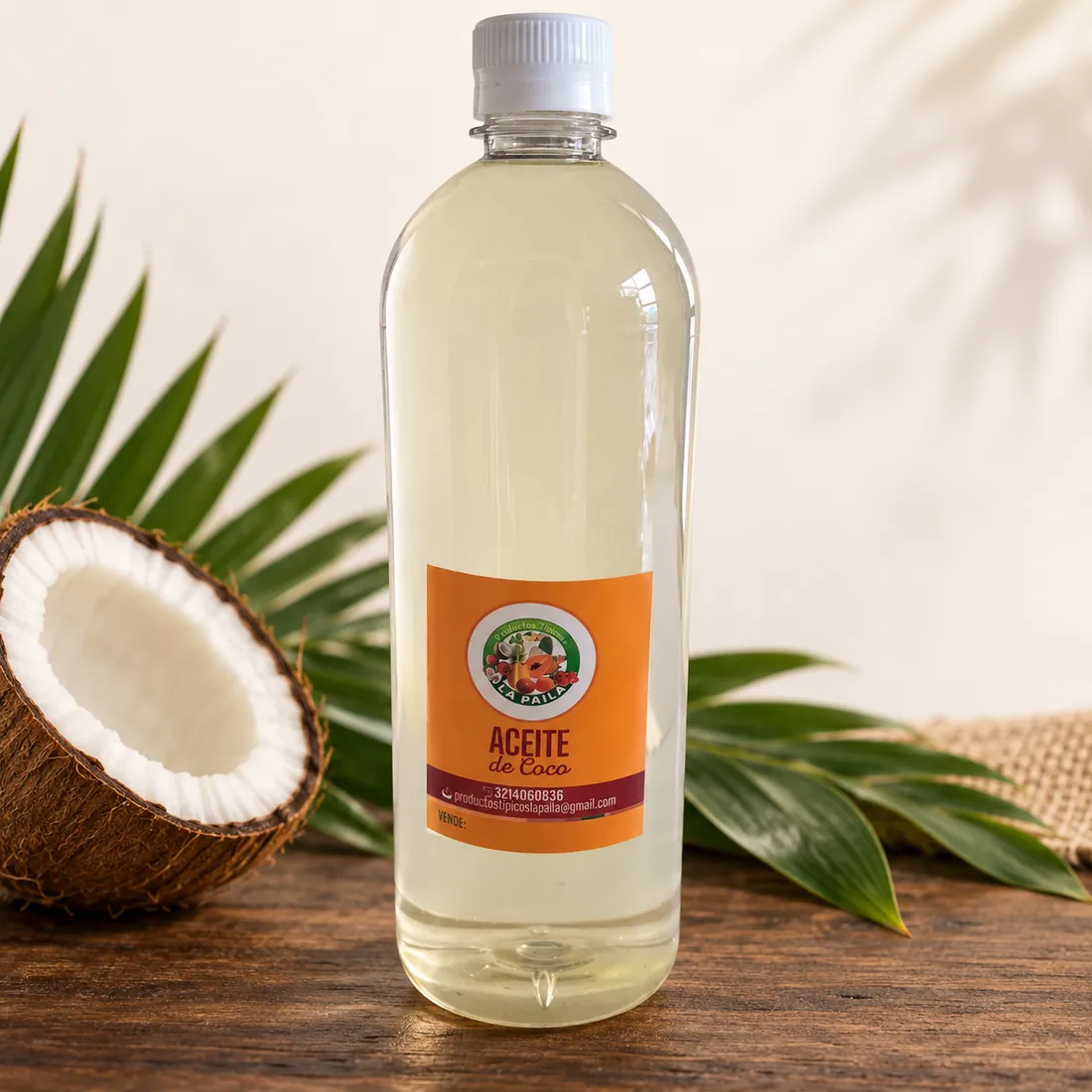 Aceite de coco de Productos Típicos La Paila